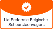 Lid van de federatie van Belgische Schoorsteenvegers